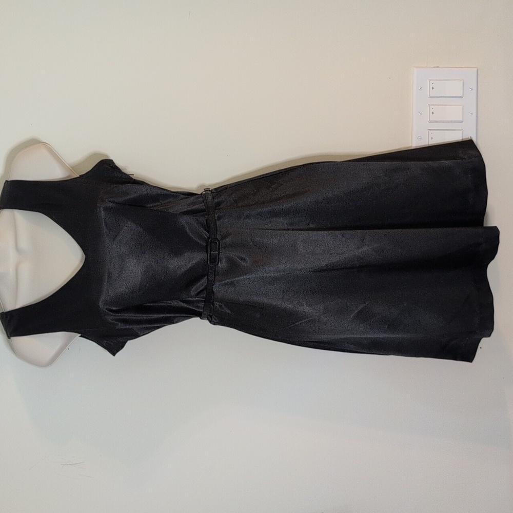 Y2K Stretch Satin LBD, Old Navy, sz 2